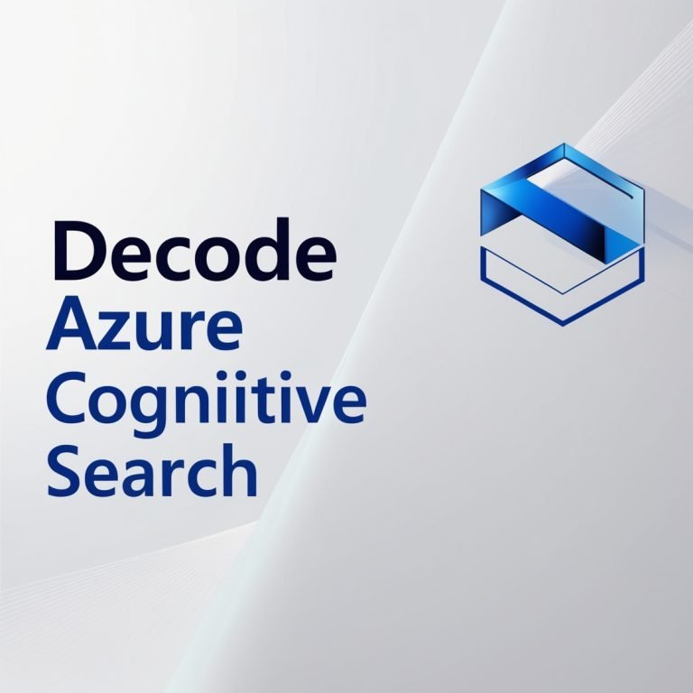 Decode Azure Cognitive Search