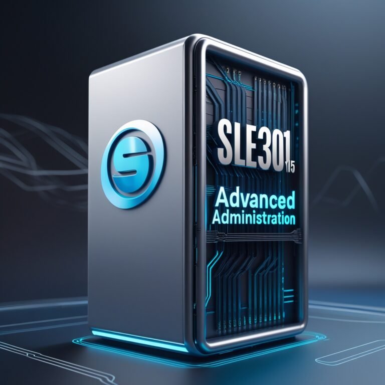 SUSE Linux Enterprise Server 15 Advanced Administration (Course SLE301v15)